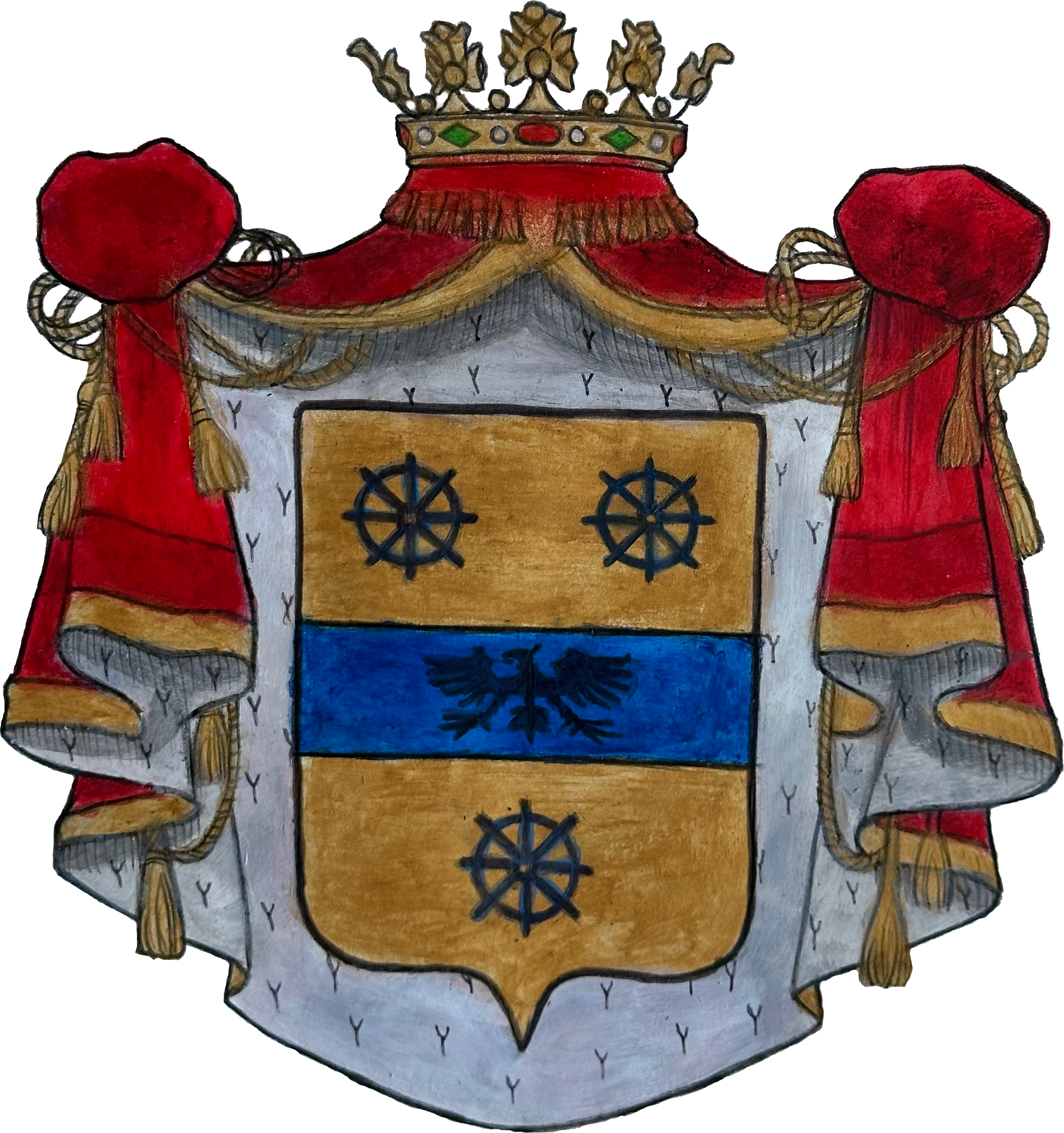 Coat of Arms of the Earl of Rothes